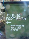 Beware naturists!