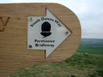 SDW permissive bridleway