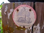 Saltflats sign, Thorney Island