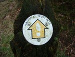 National Trust path sign