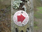 High Weald Circular Walks sign