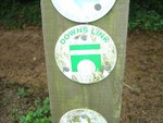 Downs Link sign nr Godalming