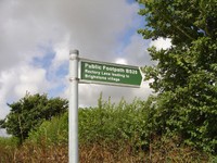 Highlight for Album: Footpath signs