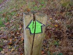 Old Lodge Nature Trail sign, Ashdown Forest